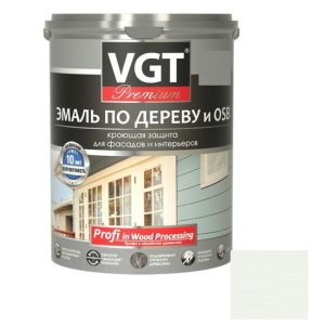 Эмаль по дереву VGT Профи ванильная 1 кг