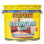 Лак Symphony Harwood Aqua шелковисто-матовый 1/0,9 л