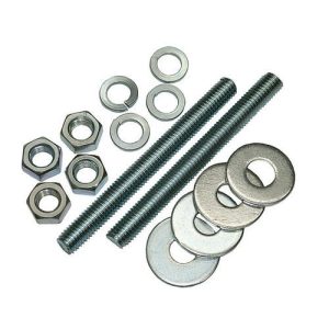 Шпилька DIN976 с гайкой и шайбой М12x120 2шт