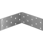 ЗУБР УКР-2.0, 40 x 100 x 100 x 2 мм, цинк, равносторонний крепежный уголок