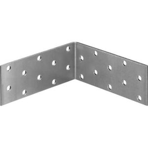 ЗУБР УКР-2.0, 40 x 100 x 100 x 2 мм, цинк, равносторонний крепежный уголок