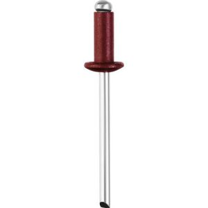 STAYER 4.0 х 10 мм, RAL 3005 темно-красный, 50 шт., алюминиевые заклепки Color-FIX Prof