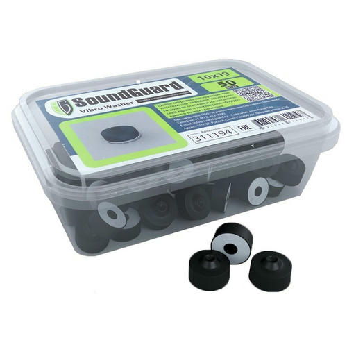 Шайба виброкомпенсирующая Soundguard Vibro Washer 10x19 мм 50 штук в упаковке