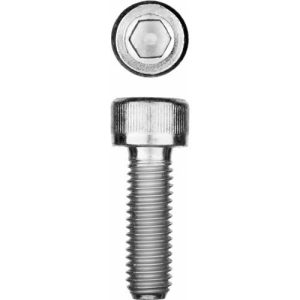ЗУБР М10x20 мм, 5 кг (230 шт.), кл. пр. 8.8, оцинкованный, винт DIN 912