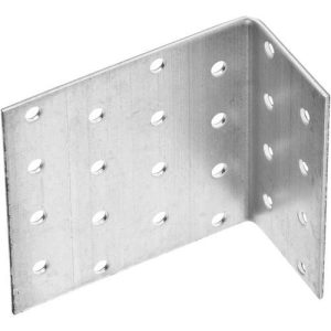 ЗУБР УКА-2.0, 80 x 80 x 40 x 2 мм, анкерный крепежный уголок