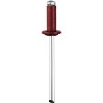 STAYER 3.2 х 8 мм, RAL 3005 темно-красный, 50 шт., алюминиевые заклепки Color-FIX Profe