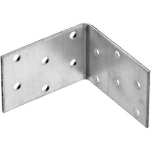 ЗУБР УКР-2.0, 40 x 60 x 60 x 2 мм, цинк, равносторонний крепежный уголок