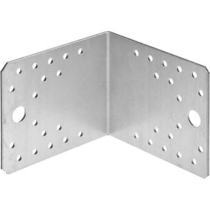 ЗУБР УК-2.0, 90 x 105 x 105 x 2 мм, цинк, крепежный уголок