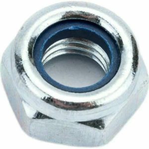 Гайка оцинкованная Креп-комп DIN985 с контрящим кольцом М8 50 шт