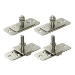 Комплект монтажных пластин Armadillo SLD.Comfort-PRO/telescope.static door plates 43201