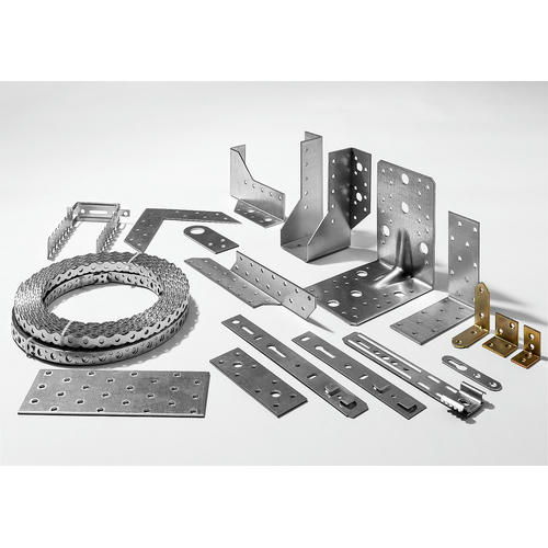 ЗУБР УКУ-2.5, 65 x 145 x 145 x 2.5 мм, цинк, усиленный крепежный уголок — изображение 2
