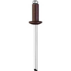 STAYER 3.2 х 8 мм, RAL 8017 шоколадно-коричневый, 50 шт., алюминиевые заклепки Color-FIX