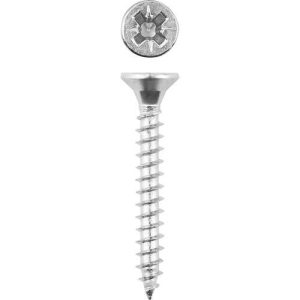 ЗУБР 140 х 6.0 мм, 4 шт., белый цинк, СУ-Б саморезы универсальные