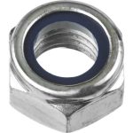 ЗУБР DIN 985 с нейлоновым кольцом, 86 шт., М20, А2-70, оцинкованная гайка