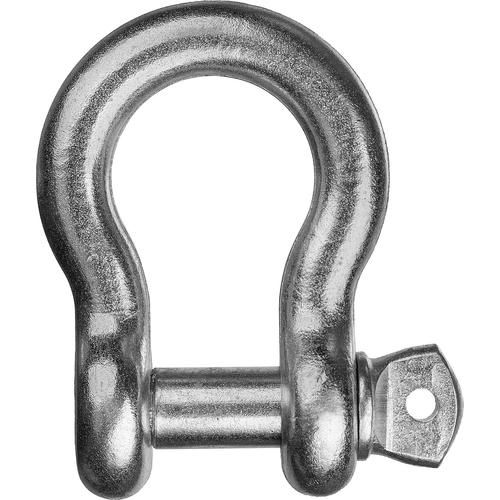 ЗУБР 1 1/8" (28.6 мм), 1 шт, палец 32 мм, г/п 9.5 тн, цинк, омегообразная скоба, Профессионал — изображение 2