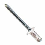 Заклепка DIN 7337 вытяжная стандартный бортик, многозажимная, AL/ST M3x9.5
