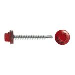 Саморез кровельный SWFS Premium RAL-3003 ZP 4,8х28 (300 шт) круглый конт-р