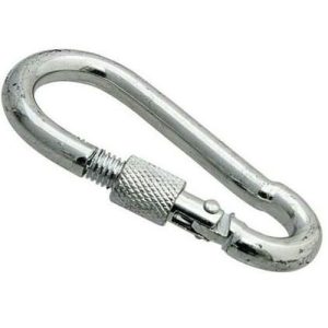 Карабин с предохр.гайкой М4 DIN5299 (1 шт)