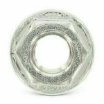 Гайка DIN 6331 А4 шестигранная, высокая, с фланцем М6
