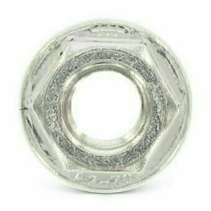 Гайка DIN 6331 А4 шестигранная, высокая, с фланцем М8