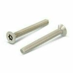 Винт ART 9123 А2 антивандальные, с потайной головкой, шлиц TORX-PIN М6х30 TX-PIN30