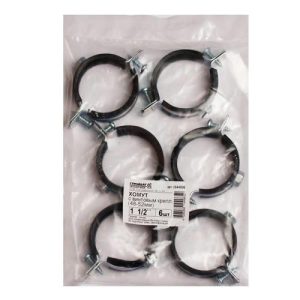 Хомут с винт.крепл. 1,1/2" (48-52 мм) (6 шт)