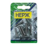 Винт нерж.пот. DIN 965 М 6х16 (7шт)
