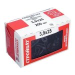 Саморезы для гипсоволокнистых плит 3,9х25 (200 шт)