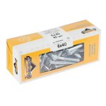 Болт мебельн.с усом DIN 607 6x40 (белый цинк 40 шт)