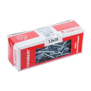 Саморезы для монт.окон оцинк.с буром 3,9х35 (200 шт)