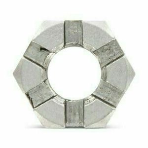 Гайка DIN 937 А2 шестигранная, низкая, корончатая М22