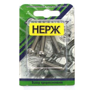 Винт нерж.пкр. DIN 7985 М 6х25 (4шт)