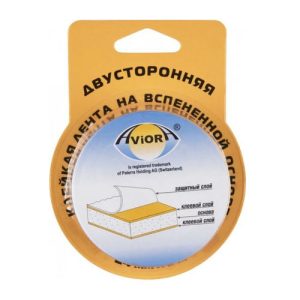 Лента AVIORA двусторонняя 24 мм 2 м