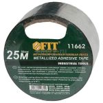 Лента клейкая металлизированная Fit 11662 50 мм 25 м