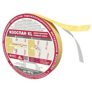 Лента соединительная Изоспан KL двухсторонняя 50000х15 мм