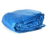 Тент универсальный с люверсами X-Glass 80 синий 15х15 м