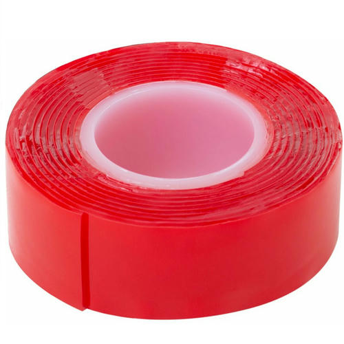 Лента клейкая Master Color Power Transparent 30-7193 двухсторонняя прозрачная 19 мм 1,5 м