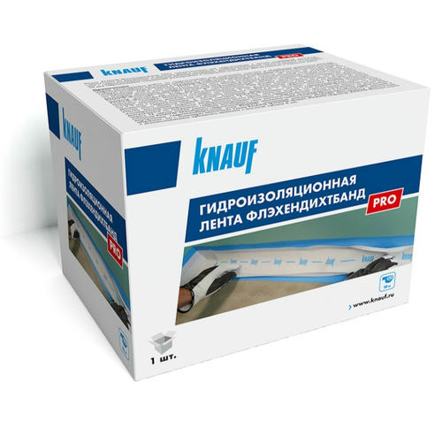Лента гидроизоляционная Knauf Флэхендихтбанд Про 10000х120/70 мм — изображение 2