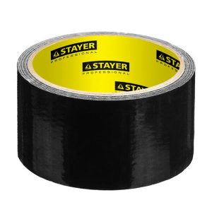 Лента армированная Stayer Proffessional 12086-50-50 черная 48 мм 45 м