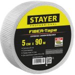 Серпянка строительная самоклеящаяся Stayer Fiber-Tape Professional 1246-05-90_z01 50х90000 мм