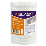 Сетка строительная самоклеящаяся X-Glass 150 мм 20 м
