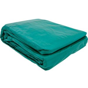 Тент универсальный X-Glass 330018 зеленый с люверсами 6х10 м 120 г/м2