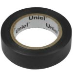 Лента изоляционная Uniel UIT-135P 10/15/01 BLK 15 мм 10 м черная