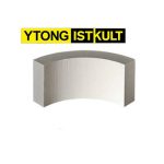 Блок газобетонный дугообразный 600/500*100*250мм В3,5 D500кг/м3 Ytong