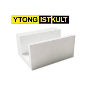 Блок газобетонный п-образный 500*400*250мм В3,5 D500кг/м3 Ytong