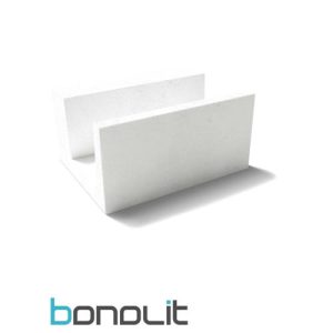 Блок газобетонный п-образный 625*375*250мм B2,5 D500кг/м3 Bonolit