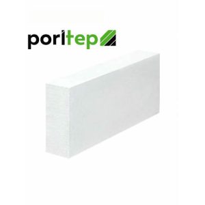 Блок газобетонный перегородочный 625*250*100мм B2,5 D500кг/м3 Poritep
