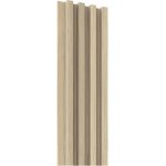Панель реечная декоративная Кронапласт Legno Лиственница Крем 2900х166х24,1 мм