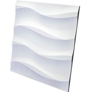 Дизайнерская 3D панель из гипса Artpole Cotton 600х600 мм