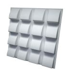 Дизайнерская 3D панель из гипса Artpole Tile 600х600 мм